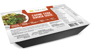 Tanutri | Comida Congelada Saudável | Refeições | Carne com Batata Doce